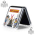 Bobs Burgers Bike Squad Galaxy Z Flip6 Clear Case